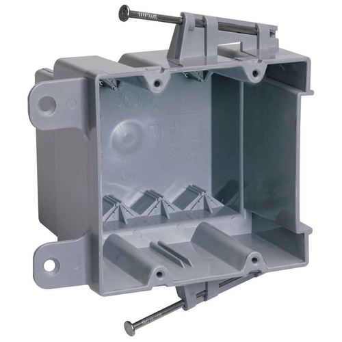 Pass & Seymour P235RAC Switch and Outlet Box, Thermoplastic