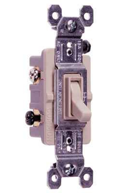 Pass & Seymour 663LAG North American TradeMaster Grounding Toggle Switch, Light Almond Pass & Seymour 663LAG North American TradeMaster Grounding Toggle Switch, Light Almond