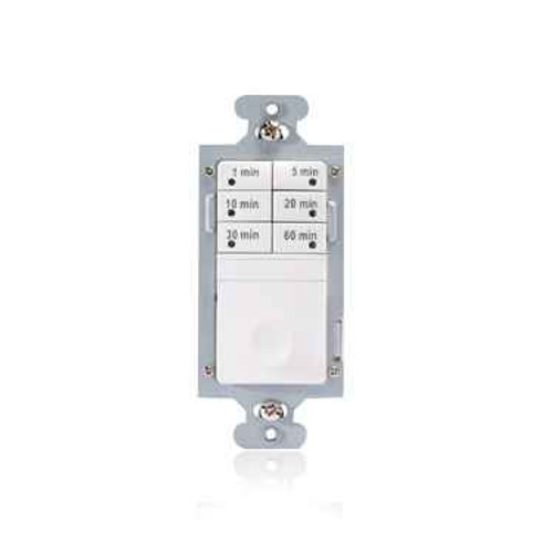 Pass & Seymour RT50W Wattstopper Time Switch, 7-button Countdown, White