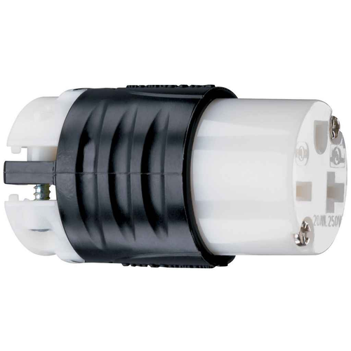 Pass & Seymour PS5469X Straight Blade Connector, 3-Wire 15A 250V