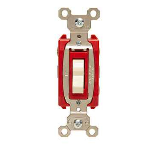 Pass & Seymour PS20AC3I Industrial Extra Heavy Duty Specification Grade Switch, Ivory
