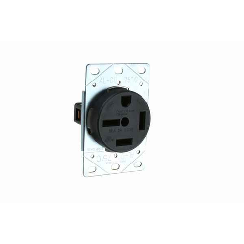 Pass & Seymour 5750 50A 250V NEMA 15-50R Straight Blade Receptacle, 3-Pole 4-Wire