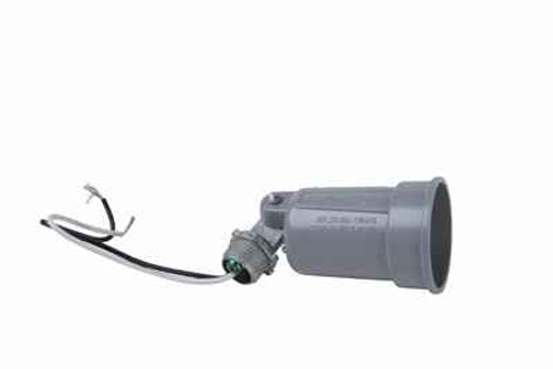 Pass & Seymour PAR1 Diecast Outdoor Lampholder, Gray Pass & Seymour PAR1 Diecast Outdoor Lampholder, Gray