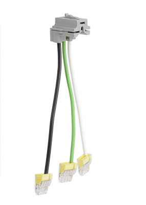 Pass & Seymour PTRA6STRBP PlugTail Connectors, Right Angle with IDEAL Connector, Stranded, 6-inch