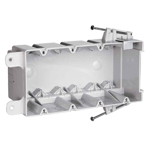 Pass & Seymour S468RAC Switch and Outlet Box, Impact-Resistant Thermoplastic