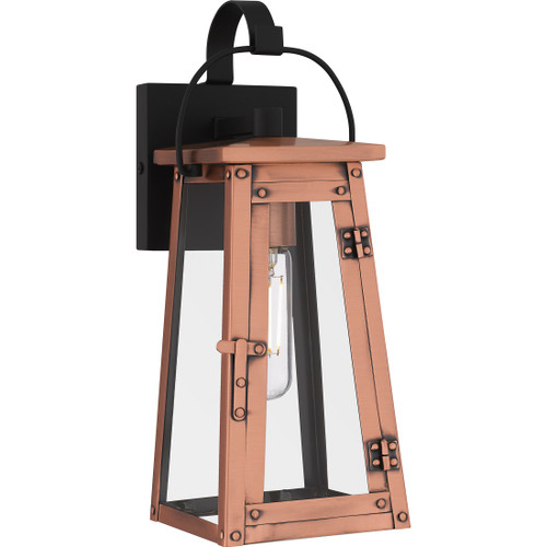 Quoizel  Traditional Outdoor wall 1 light aged QZL-CLN8405