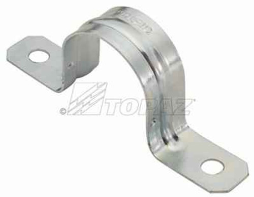 Topaz Lighting 545 1-1/2" Two Hole, Steel Rigid Straps Snap-On Type