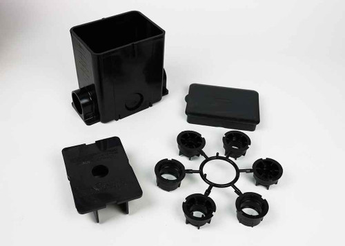 Wiremold 880MP ModulinkTM 880MP Series Rectangular Plastic Floor Box