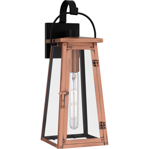 Quoizel  Traditional Outdoor wall 1 light aged QZL-CLN8407