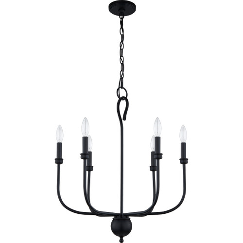 Quoizel  Transitional Chandelier 6 lights QZL-BLA5022