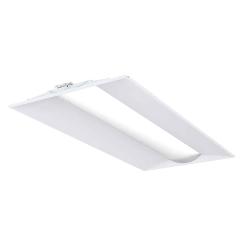 Lithonia Lighting STAKS 2x4 LED Troffer 120-277V 0-10V Dimmable Recessed Lighting Fixture