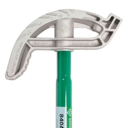 Greenlee 52034122 Aluminum Hand Bender Head with Handle for 1/2, EMT