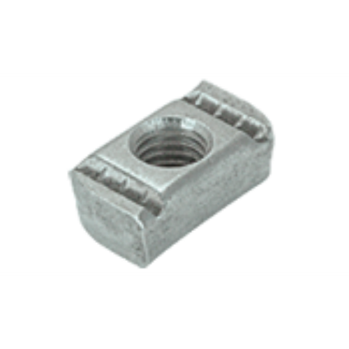 Minerallac CNN025EG Channel Nut No Spring 1/4",20, Zinc Plated