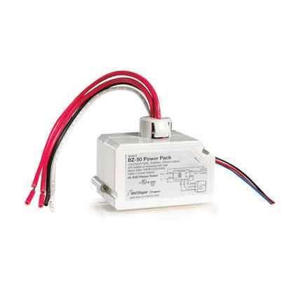 Pass & Seymour BZ50 Wattstopper Universal Voltage Power Pack, 24 VDC Auto On/Off