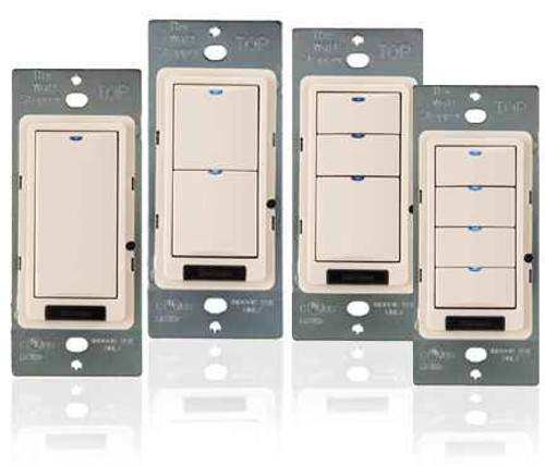WattStopper LMSW-101-W DLM Wall Switch, 1-Button w/IR, White