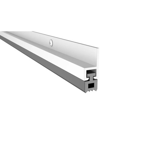 Pemko 297AV Standard Perimeter Door Gasketing 36" x 84" Mill Finish Aluminum with Gray Eco-V Insert