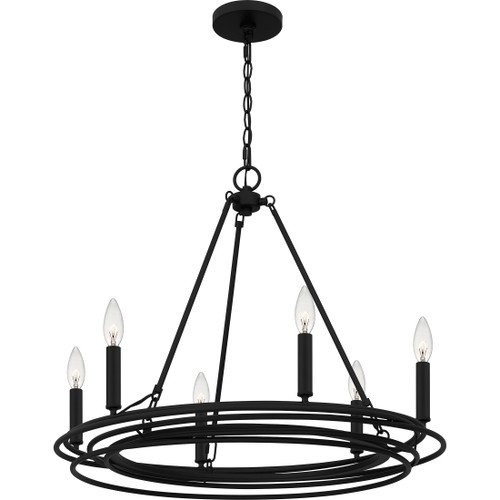 Quoizel  Traditional Chandelier 6 lights QZL-CPE5025