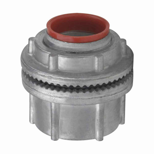 Crouse-Hinds ST 4 Eaton series Myers Scru-Tite basic hub, Zinc, 1-1/4"