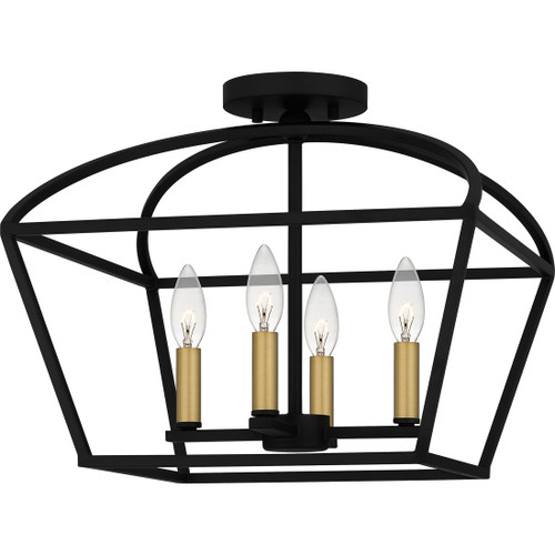 Quoizel  Transitional Semi flush 4 lights QZL-COB1716