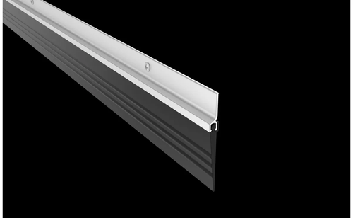 Pemko 56 36" Door Bottom Sweep with Gray Eco-V Insert