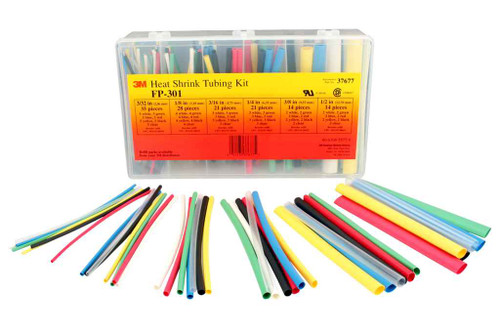 3M FPASSTAS6"K 3M™ Heat Shrink Tubing FP-301-Color-Assortment: 5 Kits/Case 3M FPASSTAS6"K 3M™ Heat Shrink Tubing FP-301-Color-Assortment: 5 Kits/Case