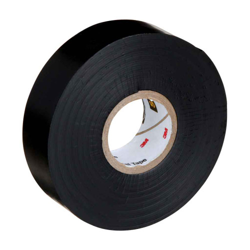 3M 7000058491 3M™ Linerless Electrical Rubber Tape 2242, 3/4 in x 15 ft, 1 in core, Black, 1 roll/carton, 24 rolls/case