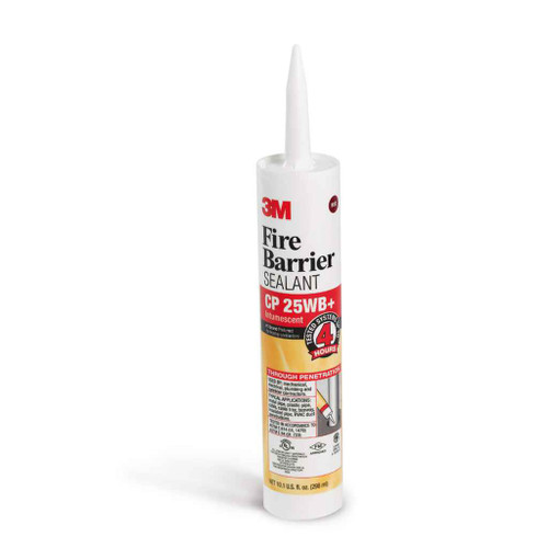 3M CP-25WB+10.1OZ 3M™ Fire Barrier Sealant CP 25WB+, Red, 10.1 fl oz Cartridge, 12/case 3M CP-25WB+10.1OZ 3M™ Fire Barrier Sealant CP 25WB+, Red, 10.1 fl oz Cartridge, 12/case