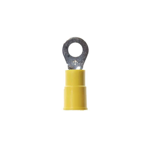 3M 7000133338 3M™ Scotchlok™ Ring Vinyl Insulated, 50/bottle, MV10-10RX, standard-style ring tongue fits around the stud, 500/Case