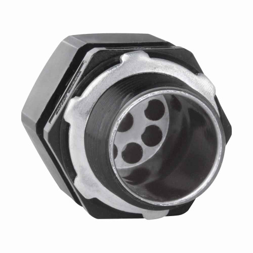 Crouse-Hinds NCGS413 Eaton series NCGS solar cord grip, Hole cable diameter: 5 mm, Nylon, 13 holes, 1-1/4", #12 AWG, #10 AWG, USE-2