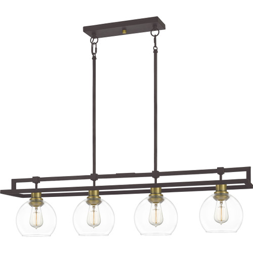 Quoizel QZL-DBS440 Transitional Linear chandelier 4 light