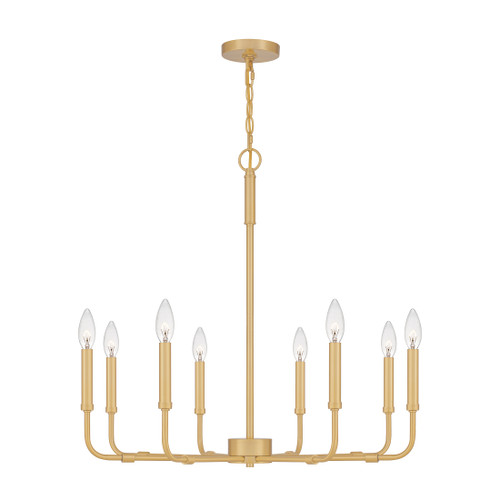 Quoizel  Transitional Chandelier 8 light QZL-ABR5028