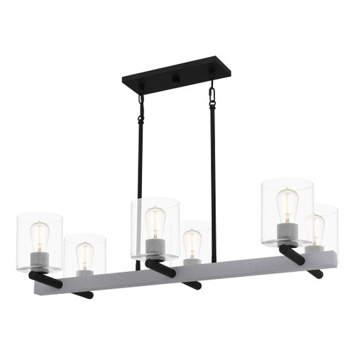 Quoizel QZL-CDW138 Transitional Linear chandelier 6 lights