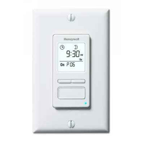 Honeywell PLS750C1000/U EconoSwitch™ for lights and motors with Solar Timetable, White