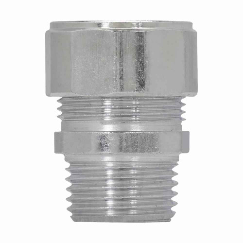 Crouse-Hinds CG100 850 Eaton series CG color-coded cord grip, Cable range min/max: 0.75-0.85", Purple, Straight, Steel, 1"