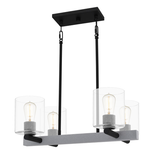 Quoizel QZL-CDW5022 Transitional Linear chandelier 4 lights