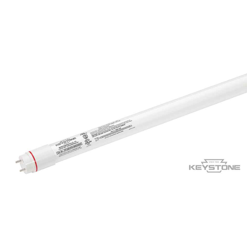 Keystone KT-LED7T8-24GC-840-D 7W, 1000 Lumen, 2', 240' Beam Angle, Ballast Bypass, DLC 4.0, Coated