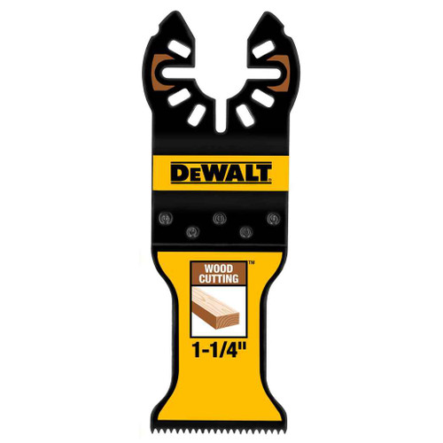 DEWALT DWA4206 1-1/4 In Titanium Oscillating Tool Blade For Fast Cutting (1 Pack)