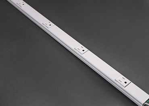 Wiremold V20GB306TR 20GB306TR Tamper Resistant Plugmold Multioutlet System in Ivory