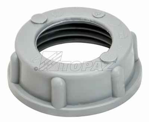 Topaz Lighting 835 1-1/2" Rigid Plastic Insulating Bushings, 105°C Flame Retardant