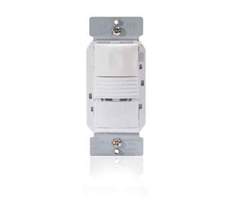 Pass & Seymour PW10024W Wattstopper® Passive Infrared Wall Switch Occupancy Sensor, 24V, White