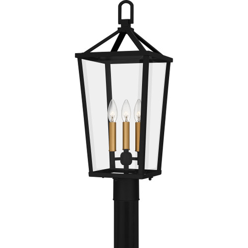 Quoizel  Traditional Outdoor post 3 light QZL-HUL9009