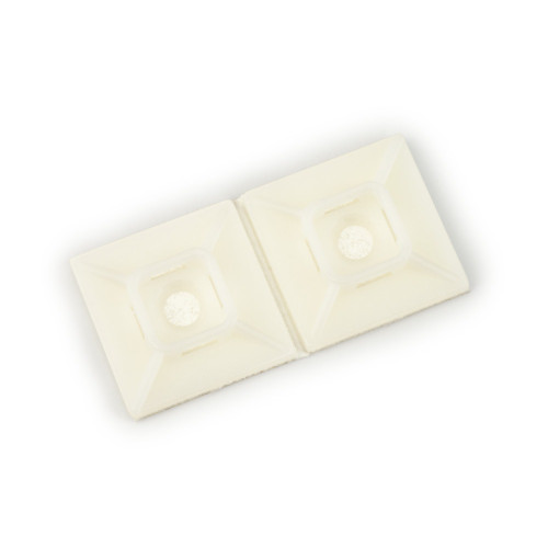 3M 7010400621 3M™ Cable Tie Mounting Bases CTB1X1NTA-C