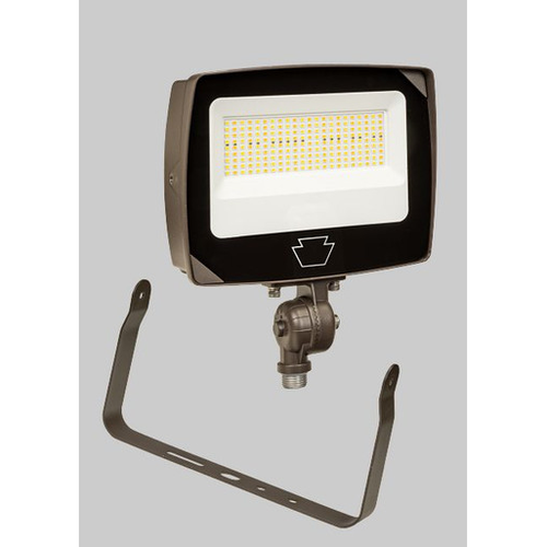 Keystone KT-FLED15PS-R4A-UNV-8CSB-VDIM 15W LED Floodlight feat. Power Select & Color Select, Rectangular Series 4