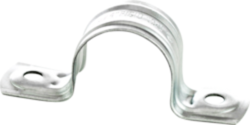 Minerallac 245 Two Hole Strap, Fits 3/4" EMT Conduit & SER Cable #1,1/0, Pre-Galvanized Minerallac 245 Two Hole Strap, Fits 3/4" EMT Conduit & SER Cable #1,1/0, Pre-Galvanized