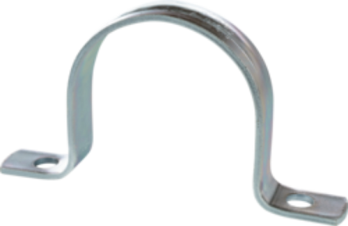 Minerallac Heavy Duty 2-Hole Conduit Strap for 5" Rigid/IMC Conduit with Zinc Plated Steel Construction Minerallac Heavy Duty 2-Hole Conduit Strap for 5" Rigid/IMC Conduit with Zinc Plated Steel Construction