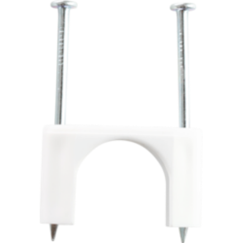Minerallac INS66 Insulated Plastic Sheathed Cable Staple, Gray, 100-Pack