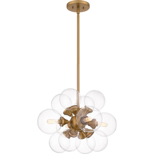 Quoizel  Modern Pendant 4 lights brushed QZL-GLI2820