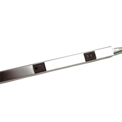 Wiremold WH20GB306TRGFI6 20GB306TR Tamper Resistant Plugmold Multioutlet System with Self Testing GFCI in White