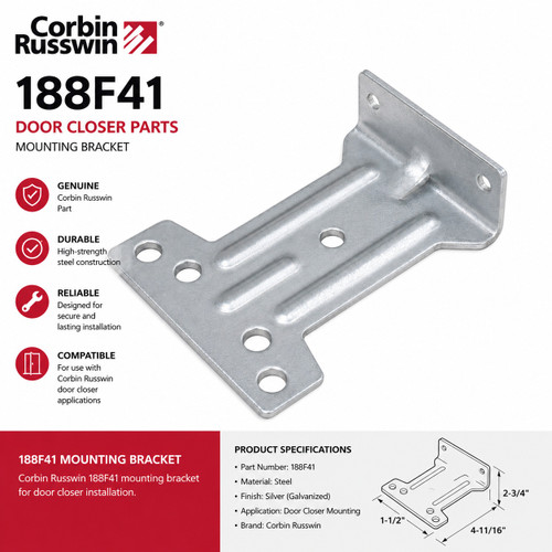 Corbin Russwin 188F41 Door Closer Parts