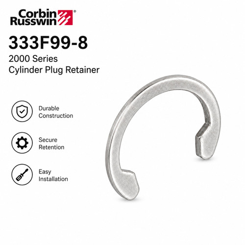 Corbin Russwin 333F99-8 2000 Series Cylinder Plug Retainer